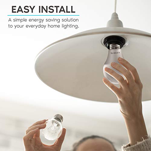 image for Luxrite A19 LED Bulb 75W Equivalent, 1100 Lumens, 3000K Soft White, Di