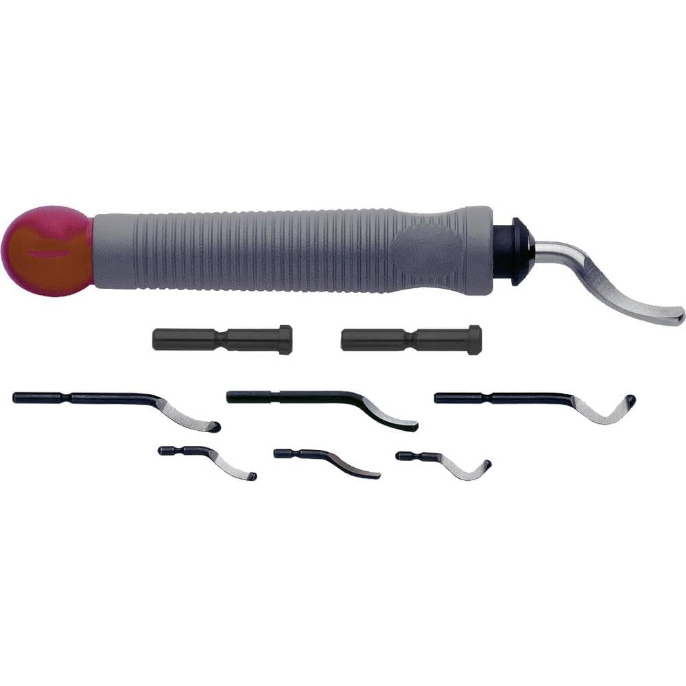 Exact 60003 2.6/3.2/ 6mm Deburring Set of Handles and Blades