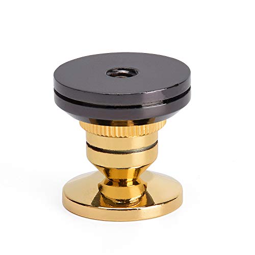 4 PCS Golden Speaker Spikes Subwoofer CD Audio Amplifier Turntable