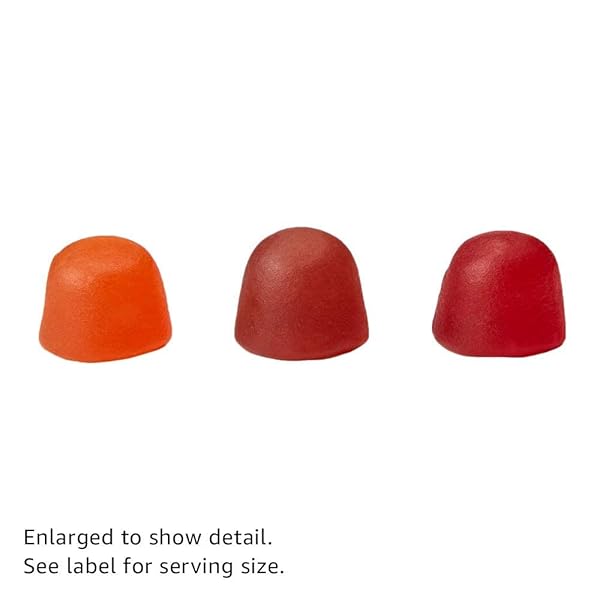 AMAZON BRAND – MAMA BEAR ORGANIC KIDS MULTIVITAMIN GUMMIES, BERRY, CHERRY & ORANGE, 60 COUNT, 1 MONTH SUPPLY (PACKAGING MAY VARY)
