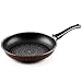 TeChef - Blooming Flower Frying Pan, with Teflon Platinum Non-Stick Coating (PFOA Free) / Ceramic Coated Outside/Induction Ready (11 in / 28 cm)