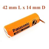 Replacement Battery Compatible with Braun Oral-b Professional Care Toothbrush, 1150 mAh, Panasonic NiMH, 42 mm Long, 14 mm Diameter