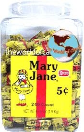 Mary Janes Candy 240 Count Tub