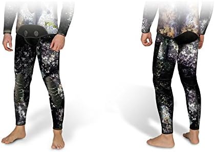 OMER 3mm Mix 3D Camouflage Spearfishing Wetsuit Pants Camo Bottoms