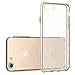 JETech Case for iPhone SE 3/2 (2022/2020 Edition), iPhone 8 and iPhone 7, 4.7-Inch, Non-Yellowing Shockproof Phone Bumper Cover, Anti-Scratch Clear Back (Gold)