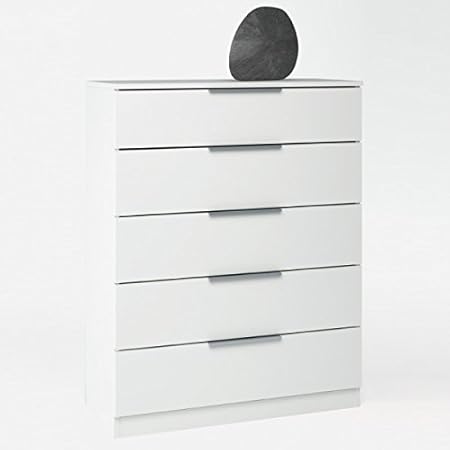 Kommode Lina weiß Holz Schubladenkommode Anrichte Schrank Sideboard Kinderzimmerkommode Kinderzimmer Jugendzimmer