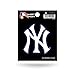 Rico Industries SRT4701 MLB New York Yankees Short Sport Decal,White,3.5