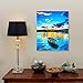 Paint by Numbers for Adults: Beginner to Advanced Number Painting Kit - Fun DIY Adult Arts and Crafts Projects - Kits Include 16 x 20 Inch No Wrinkle Canvas (Boat Reflection)