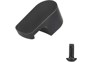 TreasureCave Rear Mudguard for Segway Max G2 Electric Scooter - Plastic Splash Guard with Hook, 315x154x110mm, Black(Hook)