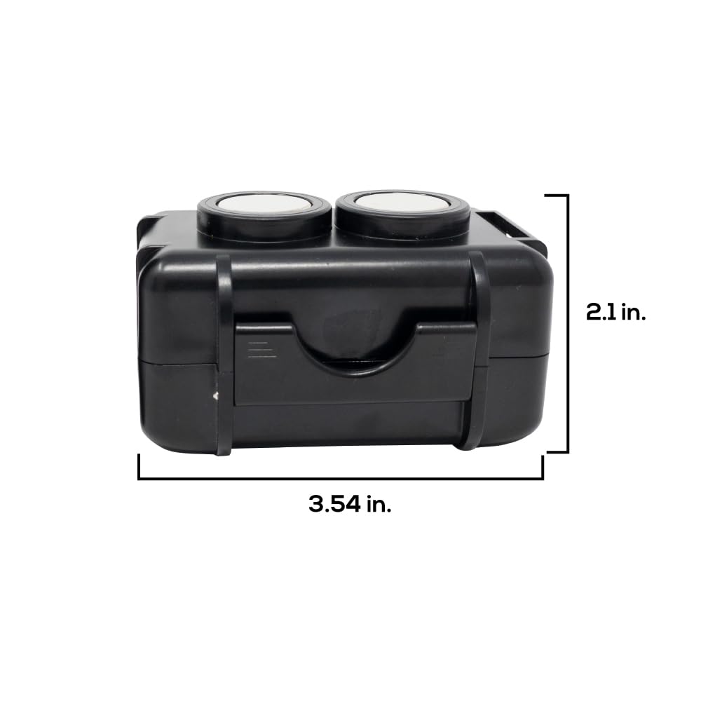 Waterproof Twin Magnetic Case - for Optimus 2.0 GPS Tracker - GPS Tracker not Included