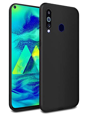 Febelo Matte Finish Exclusive Ultra Slim Soft Back Cover for Samsung Galaxy M40 - Matte Black