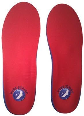 Pure Stride Men Women Full Length Orthotics Professional Arch Supports (Men 7-7.5/9-9.5 Women)