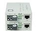Single Mode SC WDM Single Fiber Bi-Di Gigabit Media Converter - Built-In Fiber Module 20km (12.42 miles) – to UTP Cat5e Cat6 10 100 1000 RJ-45 – Auto Sensing Gigabit or Fast Ethernet Speed -1 pair