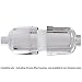 Replacement Cartridge for H2O Natural Shower Filter - High Output Chlorine Removing Showerhead Filtration System & Water Purifier - KDF 55, Calcium Sulfite & Activated Carbon