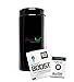 ultravioLeaf 1 Liter (34 fl oz) Premium Coffee & Herb Storage Container | Airtight Smell Proof Black Ultraviolet Glass Jar Canister | Best for Coffee, Tea, Herbs, Spices, Dried Goods
