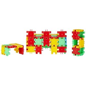 Amazon Brand – Jam & Honey for kids Building Block Set,pack of 1 Multicolor
