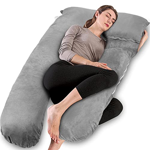 Chilling Home Pregnancy Pillows for Sleeping, U Shaped Body Pillow 2in