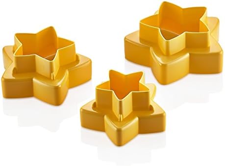 Pada Cookie Cutter Set (Doubled-Sided) | Star | Press Dough, Biscuits, Doughnuts, Pastries | Halloween, Christmas, Easter, Valentine