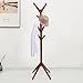maxgoods Coat Rack Free Standing,Modern DIY Heavy Duty Entryway Wooden Clothing Rack Hat Corner Hall Umbrella Stand Tree for Bedroom Living Room Office,Easy Assamble (Size 1)