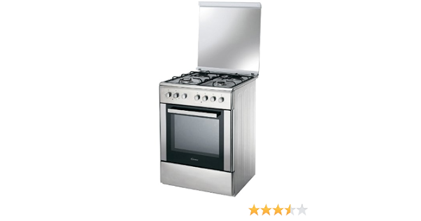 Candy CCG6503PX Cocina de gas, Plata : Amazon.es: Grandes electrodomésticos