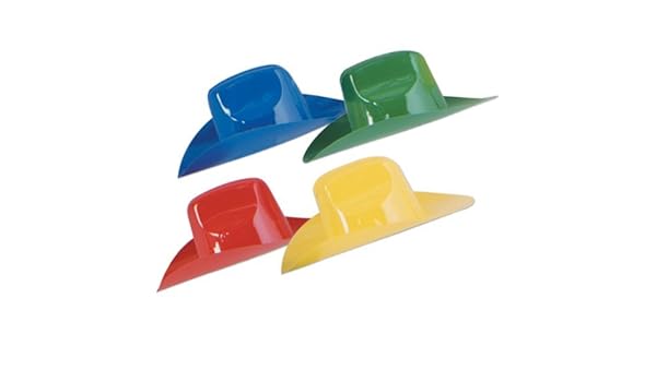 plastic cowboy hats