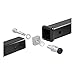 Curt Manufacturing 23530 Anti-Rattle Hitch Lock, Silver