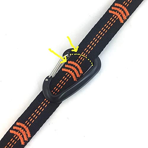 Gold Happy Outdoor Hammock Straps Special Tree tie Rope High Load-Bearing Nylon Webbing Rock Climbing Flat Belt Outdoor Tool