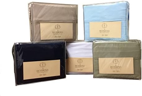 Platinum 2100 Thread Count Series, Luxurious Microfiber, Deep Pocket, 3 PC Collection Sheet Set, Twin - Navy by Simply Sheets