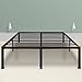 SLEEPLACE 18 Inch High Profile Heavy Duty Steel Slat / Mattress Foundation / Bed Frame, Full