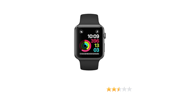 Apple Watch Series 2 MP0D2 38mm Space Gray. Versión Internacional :  Amazon.com.mx: Electrónicos