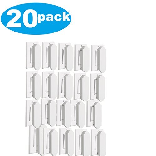 YBM HOME Magnetic Switch & Outlet Cover MF1006-20 (20, Switch & Outlet Cover Modern)