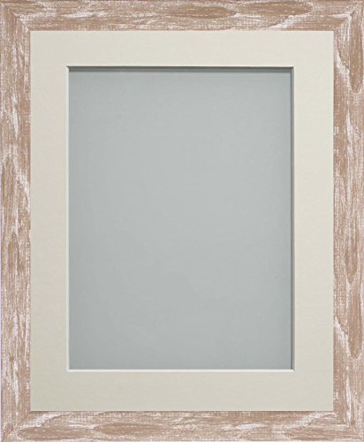 Frame Company Camber Range 6X4-Inch Brown Picture Photo Frame with Ivory Mount For Image Size 5X3-Inch