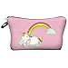 Jom Tokoy Unicorn Makeup Bag 3pcs/set Cosmetic Bag kitty Pencil Case (unicorn-4)