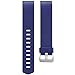SKYLET for Fitbit Charge 2 Bands, Silicone Replacement Accessories Straps for Fitbit Charge 2 Universe Bracelet(No Tracker)[2PC: Universe+Blue, Small]