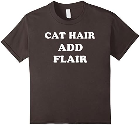 Kids Cat Hair Add Flair T Shirt Hot Fashion 2017 Gifts 8 Asphalt