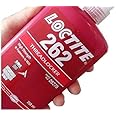 Loctite 262 Threadlocker Red Liquid 250 ml Bottle - 26241 [PRICE is per BOTTLE]
