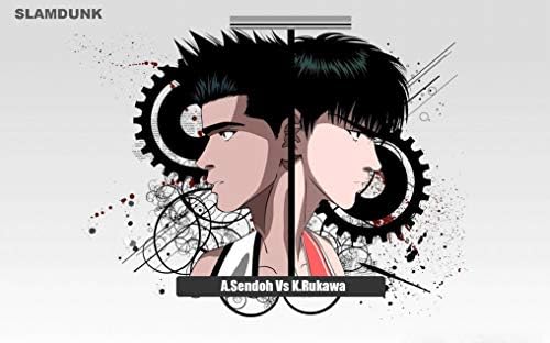 Get Slam Dunk Poster Mito Youhei Sakuragi Hanamichi Rukawa Kaede 96cm Free HD Get Wallpaper Slam Dunk Poster Mito Youhei Sakuragi Hanamichi Rukawa Kaede 96cm For iPhone