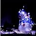ZCOONE LED Fairy String Lights 2 Set 8 Modes 50 LED 16 Ft Battery Operated String Lights Waterproof Portable Twinkle Firefly Lights Remote Timer for Bedroom Garden Party Decoration (Cool White)