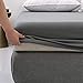 AYASW Fitted Sheet Only Queen Size Deep Pocket 16 inches Premium Soft and Cozy Bed Bottom Sheet 1800 Brushed Microfiber Wrinkle Fade Resistant Easy Care Stable Grey