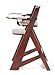 Height Right High Chair with Tray, Mahogany