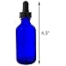 Cobalt Blue Glass 15 Piece Starter Set Kit - Includes 1 -16 oz Trigger Sprayer Bottle, 1 -8 oz Trigger Spray Bottle, 1 -8 oz Lotion Pump Bottle, 2 -4 oz Fine Mist Spray Bottles, 2 -2 oz Fine Mist Spray Bottles, 1 -2 oz Treatment Pump Bottle, 1 -2 oz Dropper Bottle, and 6 -10 ml Roll On Bottles + Labels