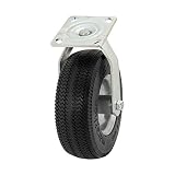 Marathon 8" Swivel Caster with Flat Free Tire