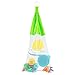 Bath Toy Organizer Mesh Storage Bag - Hangs Without the Hassle of Unreliable Suction Cups - Net Holder for Baby/Kids Toys