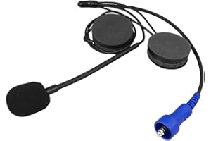 Rugged Radios Alpha Audio Helmet Speakers and Mic Alpha Audio Offroad Wired Universal Fit for Helmets