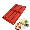 8-Cavity-Long-Strips-Eclair-Mold-Silicone-Bakeware-Molds-Cake-Handmade-Baking-Tools-for-Chocolate-Cracker-Bar-Stick 8 Cavity Long Strips Eclair Mold Silicone Bakeware Molds Cake Handmade Baking Tools for Chocolate Cracker Bar Stick
