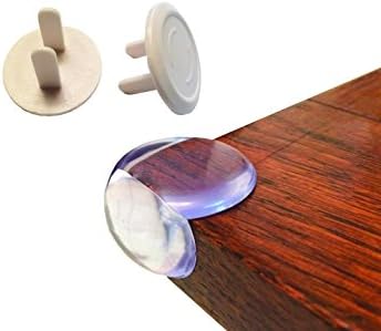 Clear Corner Guards and Outlet Covers 16 Piece Baby and Child Safety Set