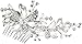 Women's Flowers Pearls Rhinestones Bridal Wedding Hairpiece with Comb,White