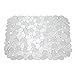 iDesign Pebblz Large Plastic Sink Grid, Non-Skid Dish Protector Mat for Kitchen, Bathroom, Basement, Garage, 11.75