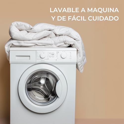 Landmark Collection Edredón/Duvet King Size Hotel de Lujo | Down Alternative/Plumón Alternativo | 100% Algodón | Todas Las Temporadas | Sensación Plumas de Ganso | Oeko-Tex