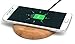 Fonesalesman - WoodPuck Bamboo Edition Qi Wireless Charging Pad | 7.5W Charger for iPhone11, 11 Pro, XS, XR, X, 8; 10W, Galaxy S10, S10 Plus, S10e, S9, S9 Plus, Note 10, 9 & more (No AC Adapter)